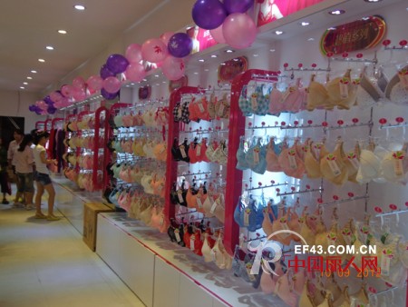 恭祝浪漫春天品牌内衣重庆潼南夏露加盟店开业
