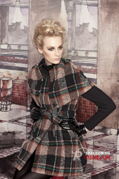 JUML芮玛时尚女装2012秋冬流行趋势之毛呢外套