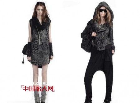 La pargay女装2012秋冬新品 迷幻波斯-几何态度