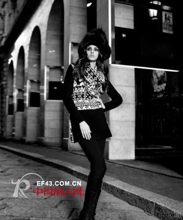 La pargay女装2012秋冬新品 迷幻波斯-几何态度