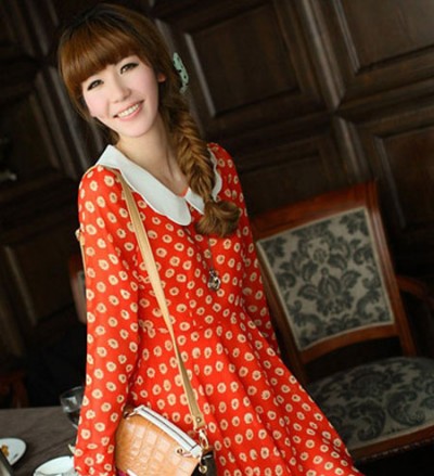 秋日烂漫 时尚连衣裙搭配提升你的异性缘