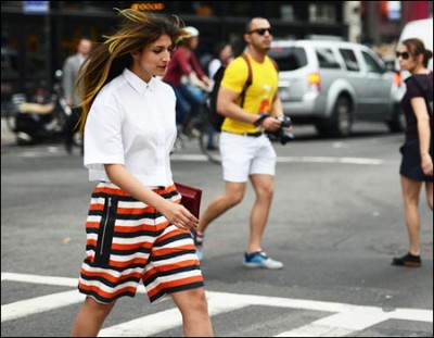 街拍摄影师Tommy Ton镜头下的纽约时装周街头秀