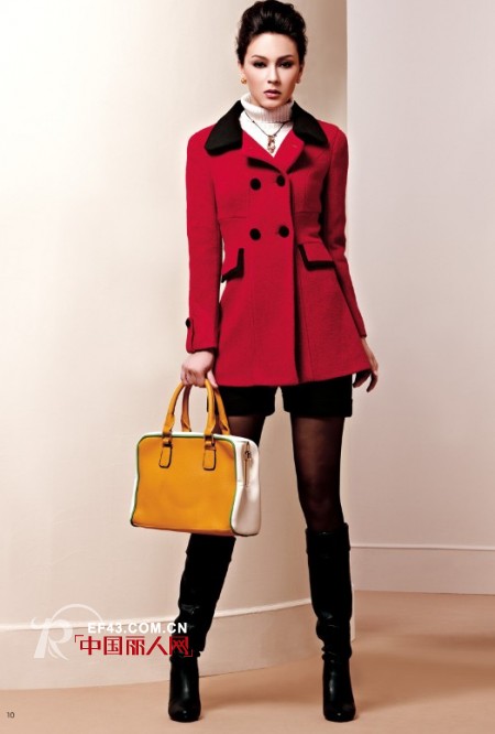 薰奈儿品牌女装2012冬季新品优雅上市