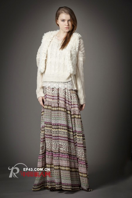 IDF2012年秋冬新品,绽放在秋冬里的轻盈美