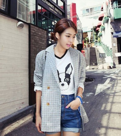 秋季西装轻松搭配 百变风格随你穿