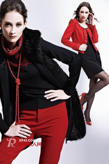 泰玛女装2012秋冬新品,展现浓浓的时尚女人味