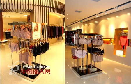 凯诗芬全国最大的内衣专卖店--------衢州300平方专卖店开业