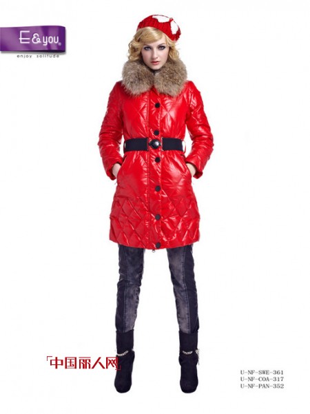 E＆YOU品牌女装 亮丽色彩温暖秋冬