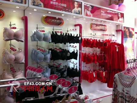 热烈庆祝浪漫春天内衣加盟湖南常德东城加盟店新店开业