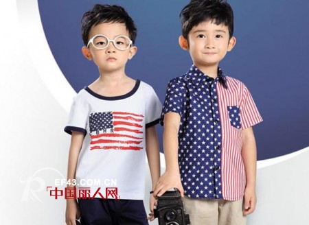 查理兄弟童装祝全国小朋友中秋国庆快乐