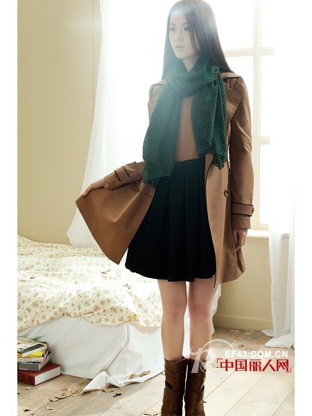 Precourse女装冬装款 小小墨绿绽放大大光彩