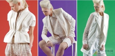 2013春夏服装面料流行趋势-清新的白