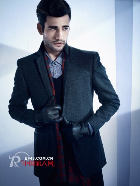 沙驰国际男装传授冬季商务男士有型穿搭术