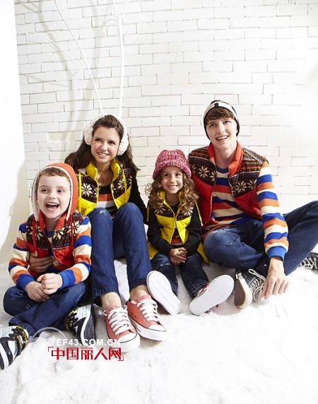 2013亲子装新热潮,台湾上流家族时尚亲子装