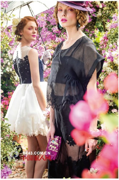 SNOW BOUND（璱妠）超前享受 2013春夏时尚“花海季”