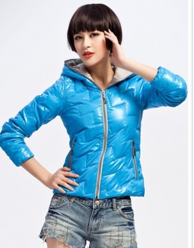 2012秋冬新款韩版短款修身羽绒服外套