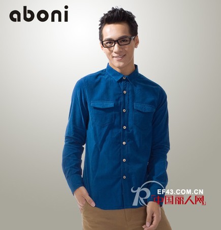 阿柏尼品牌男装 时尚衬衫演绎潮人态度