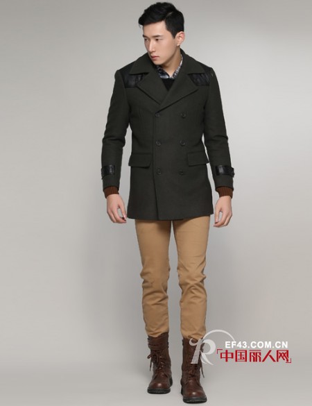 ETAM HOMME男装 至帅毛呢装演绎军装风情