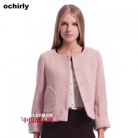 ochirly冬季名媛装 玩转混搭时尚彰显优雅摩登气质