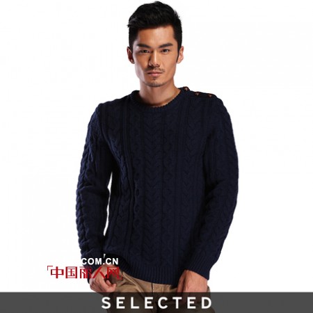 SELECTED冬装款温暖针织带给他最贴心的呵护