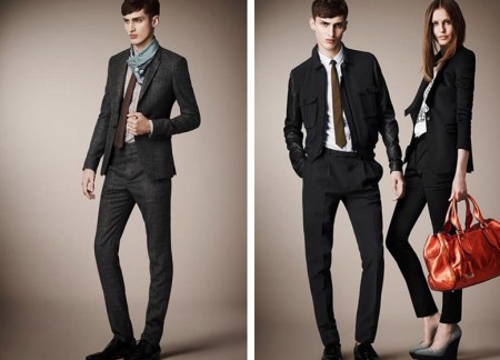 BurberryProrsum2013度假系列一方丝巾显柔情