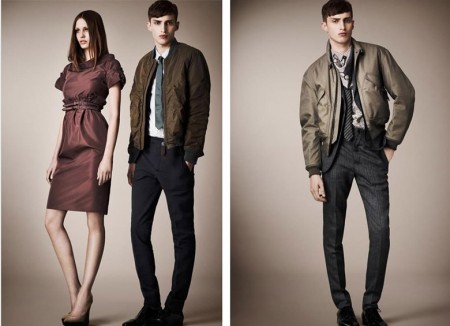 BurberryProrsum2013度假系列一方丝巾显柔情