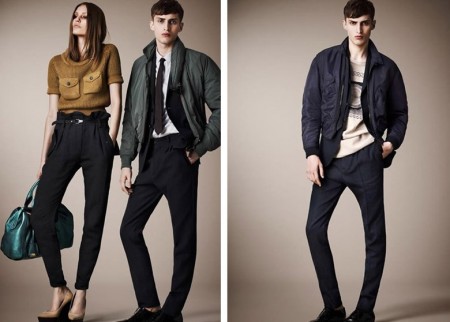 BurberryProrsum2013度假系列一方丝巾显柔情