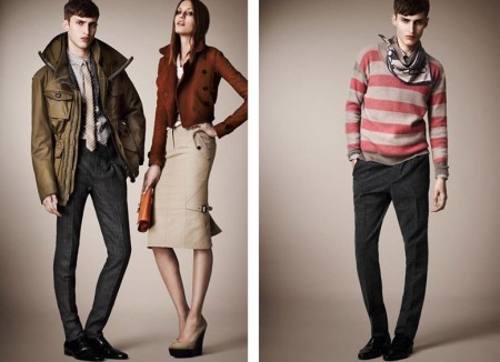 BurberryProrsum2013度假系列一方丝巾显柔情