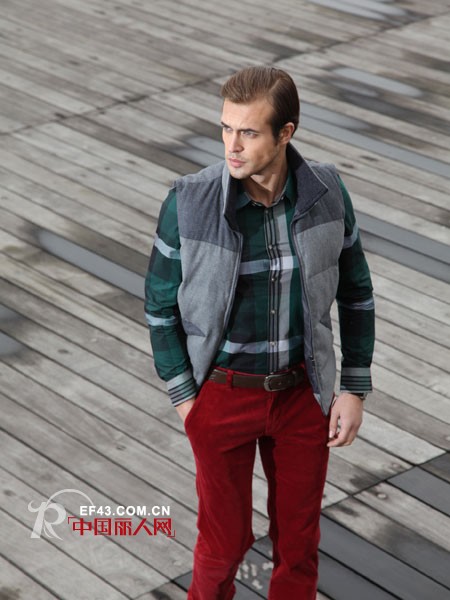 奥赛德斯休闲男装 撞色搭打造时尚Icon