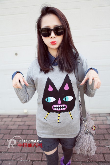 绝妙内搭13年春节大展身手 穿出潮流复古Chic搭