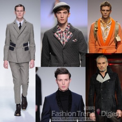 盘点2013秋冬伦敦男装周趋势