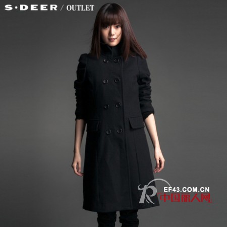 圣迪奥女装冬款 挺括造型展现至酷干练风