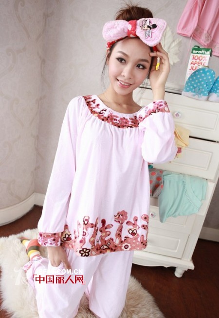 随尔美天然纤维内衣家居服系列 打造居家好女人