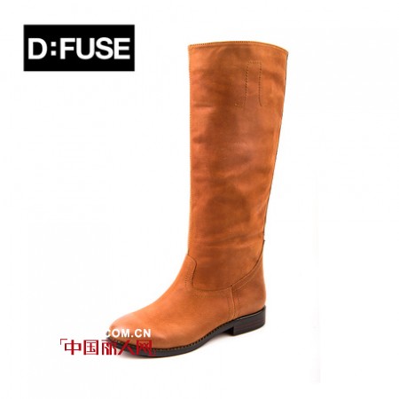 D:FUSE冬款中长靴穿出高挑好身材