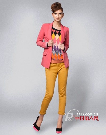 ONLY女装2013早春系列  明亮颜色让你在人群中成为夺目焦点