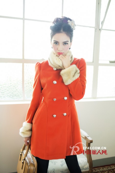 秋水伊人优雅呢裳  缔造专属你的名媛潮范儿