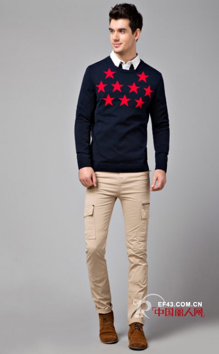 Jack Jones2013春款来袭 玩味套头衫迎接新春来临