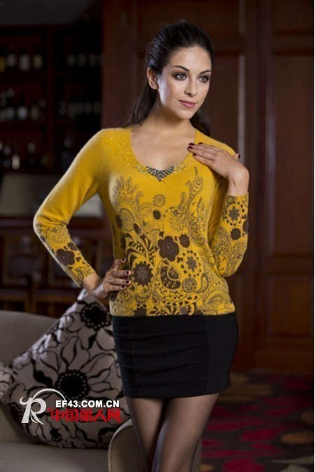 黛依威尔羊绒衫 为您量身打造13年春节新装