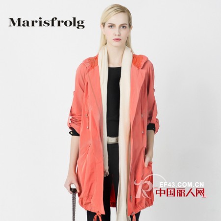 玛丝菲尔女装2013春夏款 饱和粉红让你感受缤纷季节