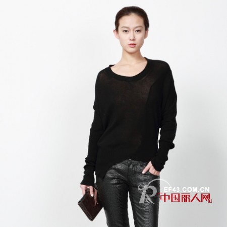 JNBY品牌女装 清透针织衫感受随意生活