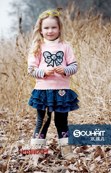 水孩儿童装冬款  打造英伦风正太萝莉