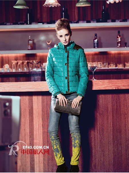 亮彩棉服跃动街头 帛珂女装强势来袭