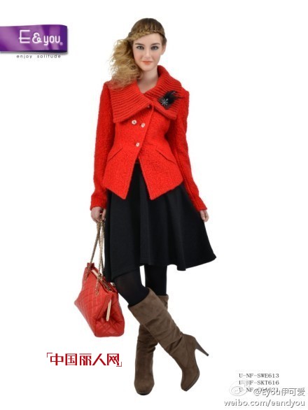 E＆you红色新年装 让2013年红红火火