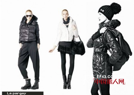 黑白时尚创造者La pargay冬季羽绒服大推荐