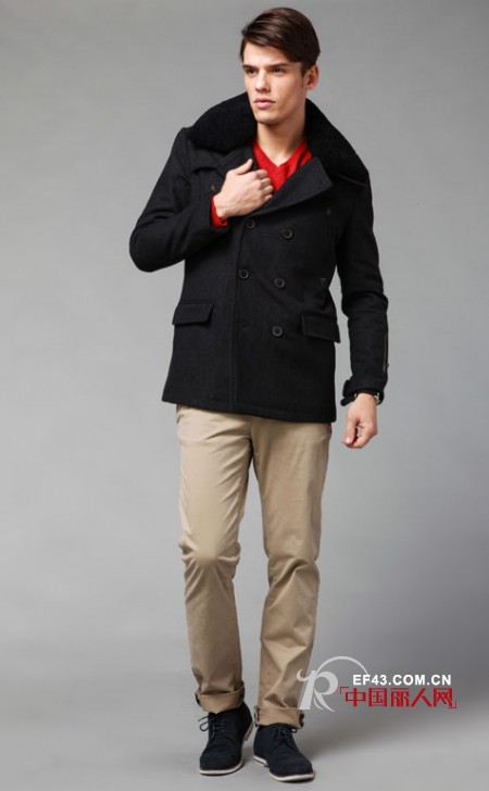 Jack Jones男装冬款大放送 毛呢大衣迎战2013春节