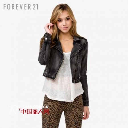 Forever21新装酷帅中性风潮爆街头