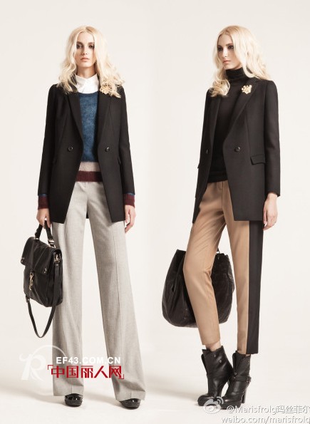 Marisfrolg女装冬季优雅时尚搭 穿出个性魅力