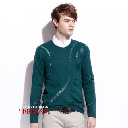 Cabbeen男装 春款针织衫秀出新型格