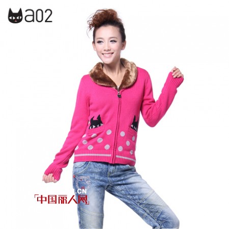 a02潮流少淑装 温暖针织伴你过春节