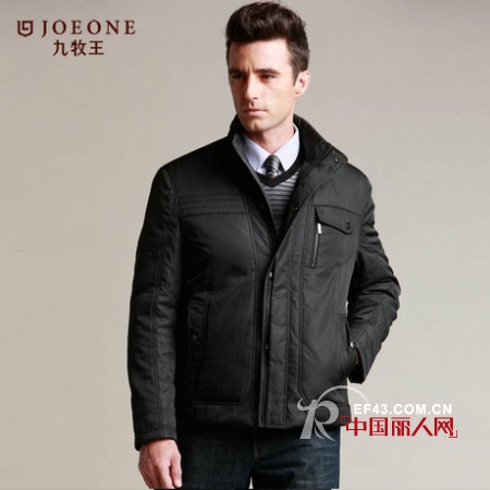 九牧王品男装冬款棉服 商务休闲系列展现绅士风度